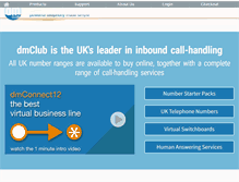 Tablet Screenshot of dmclub.net